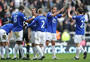 05 March 2011 Newcastle United V Everton Prints: Everton's Triumph at St. James Park: Celebrating a Hard-Fought Victory over Newcastle United (BPL 2011)