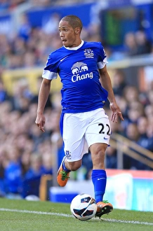 Everton 3 V Southampton 1 : Goodison Park : 29-09-2012 Prints: Everton's Triumph: Steven Pienaar Shines in 3-1 Victory over Southampton (BPL 2012)