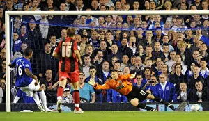 Carling Cup Prints: Everton's Unforgettable 3-0 Carling Cup Triumph: Jermaine Beckford's Penalty