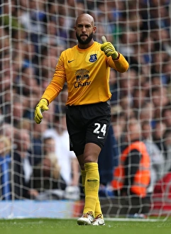 Season 2013-14 Prints: Everton's Unforgettable Comeback: Tim Howard's Heroics at Upton Park (September 21)