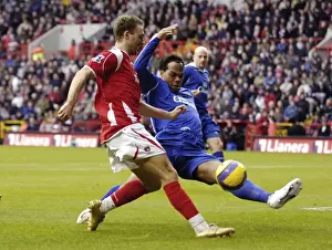 Everton's Unstoppable Duo: Joleon Lescott and Dennis Rommedahl