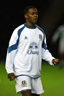 Kieran Agard Prints: Everton's Unyielding Striker: The Determination of Kieran Agard