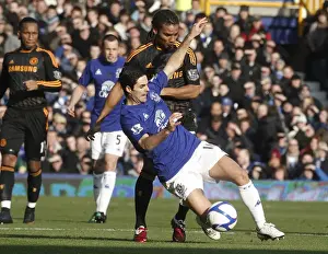 The FA Cup Battle: Arteta vs. Malouda at Goodison Park (Everton vs. Chelsea, 2011)