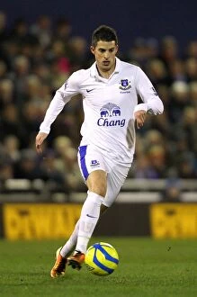 Images Dated 16th February 2013: FA Cup Fifth Round Drama: Kevin Mirallas's Stunning Performance for Everton at Oldham Athletic