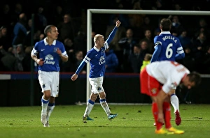 FA Cup Prints: FA Cup - Fourth Round - Stevenage v Everton - The Lamex Stadium