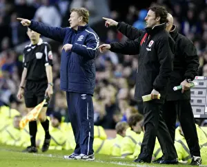 Everton V Middlesbrough FA Cup Prints: FA Cup Quarterfinal Showdown: Everton vs Middlesbrough - Moyes vs Southgate Battle at Goodison Park