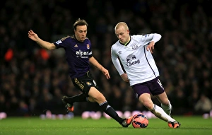 FA Cup - Third Round - Replay - West Ham United v Everton - Upton Park Collection: FA Cup - Third Round - Replay - West Ham United v Everton - Upton Park