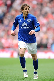FA Cup Semi-Final Showdown: Nikica Jelavic's Battle at Wembley Against Liverpool (April 14, 2012)