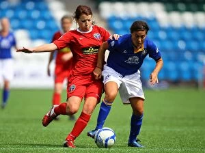 FA Women's Super League Collection: 10 June 2012 Continental Cup Group C, Everton Ladies v Bristol Academy