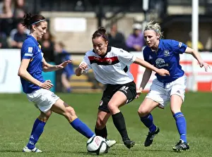 Everton Ladies Prints: FA Womens Super League - Everton Ladies v Lincoln Ladies - Arriva Stadium
