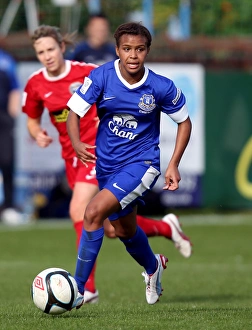 FA Women's Super League Prints: FA WSL: Everton Ladies vs. Bristol Academy Women - Nikita Parris at Arriva Stadium (October 7)