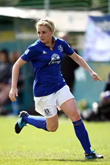 Everton Ladies Prints: FA WSL Showdown at Arriva Stadium: Alex Greenwood in Action - Everton Ladies vs