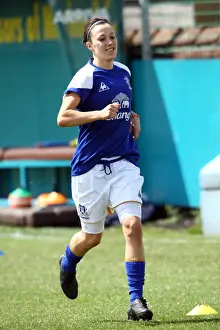 Everton Ladies Prints: FA WSL Showdown at Arriva Stadium: Everton Ladies vs Lincoln Ladies Featuring Lucy Bronze (May 2012)