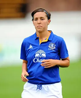 Everton Ladies Prints: FA WSL Showdown at Arriva Stadium: Fara Williams in Action - Everton Ladies vs