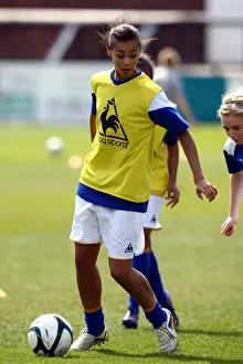 Everton Ladies Prints: FA WSL Showdown: Fern Whelan's Thrilling Performance for Everton Ladies vs