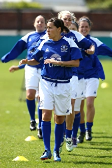 Everton Ladies Prints: FA WSL Showdown at Goodison Park: Everton Ladies vs