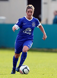 FA WSL Showdown: Michelle Hinnigan's Action-Packed Performance - Everton Ladies vs. Bristol Academy Women
