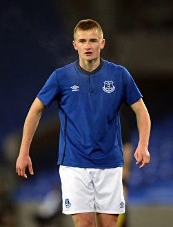 Framed Print : FA Youth Cup: Everton's Callum Connolly Shines at Goodison Park vs. Southampton (Fourth Round) Framed Print : FA Youth Cup: Everton's Callum Connolly Shines at Goodison Park vs. Southampton (Fourth Round)
