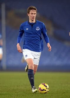Images Dated 21st January 2015: FA Youth Cup: Everton's Kieran Dowell Shines at Goodison Park Against Southampton (Fourth Round)