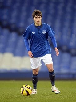 Images Dated 21st January 2015: FA Youth Cup: Everton's Liam Walsh Shines at Goodison Park Against Southampton (Fourth Round)