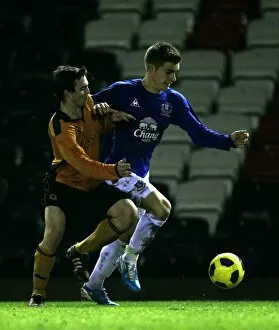 Images Dated 12th January 2011: FA Youth Cup - Third Round - Everton v Wolverhampton Wanderers - Stobart Stadium