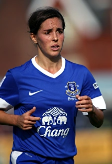 FA Women's Super League Prints: Fara Williams in Action: Everton Ladies vs. Bristol Academy (FA WSL, October 7, 2012)
