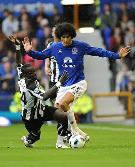 Fellaini vs. Tiote: A Premier League Battle - Everton vs. Newcastle United (September 18, 2010)