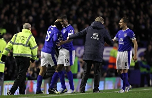 Everton 1 V Arsenal 1 : Goodison Park : 28-11-2012 Prints: Fellaini's Dramatic Equalizer: Everton 1-1 Arsenal (28-11-2012)