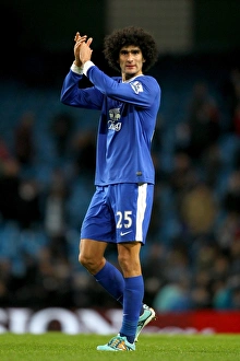 Fellaini's Victory Cheer: Everton's 1-1 Draw at Manchester City (December 1, 2012)
