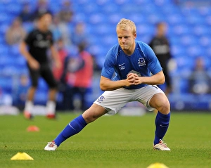 Capital One Cup Prints: Five-Star Naismith: Everton's 5-0 Rout of Leyton Orient in Capital One Cup (29-08-2012)