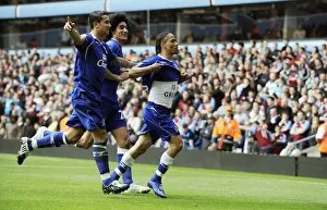 Images Dated 12th April 2009: Football - Aston Villa v Everton Barclays Premier League