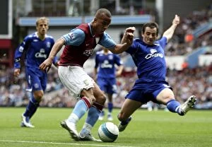 Football - Aston Villa v Everton Barclays Premier League - Villa Park - 23 / 9 / 07 Aston Villas Gabriel Agbonlahor (C)