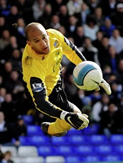 Images Dated 12th April 2008: Football - Birmingham City v Everton Barclays Premier League - St Andrews - 12 / 4 / 08 Evertons Tim Howard in action