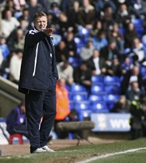 Images Dated 12th April 2008: Football - Birmingham City v Everton Barclays Premier League - St Andrews - 12 / 4 / 08 David Moyes - Everton Manager