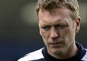 Images Dated 12th April 2008: Football - Birmingham City v Everton Barclays Premier League - St Andrews - 12 / 4 / 08 Everton manager David Moyes