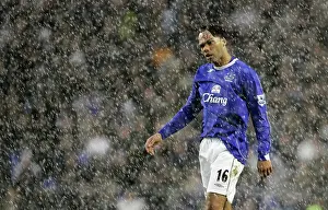 2007 Prints: Football - Everton v Arsenal FA Barclays Premiership - Goodison Park - 18 / 3 / 07 Evertons Joleon Lesc