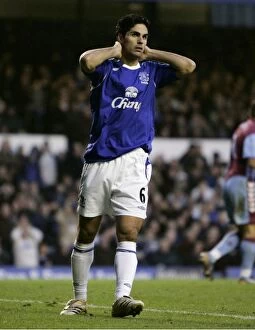 Images Dated 11th November 2006: Football - Everton v Aston Villa - FA Barclays Premiership - Goodison Park - 06 / 07 - 11 / 11 / 06 A dejected Mikel