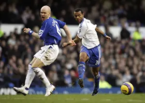 Football - Everton v Chelsea FA Barclays Premiership - Goodison Park - 17 / 12 / 06 Chelseas Ashley Col