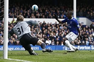 Images Dated 6th April 2008: Football - Everton v Derby County - Barclays Premier League - Goodison Park - 07 / 08 - 6 / 4 / 08