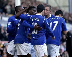 Football - Everton v Fulham - Barclays Premier League
