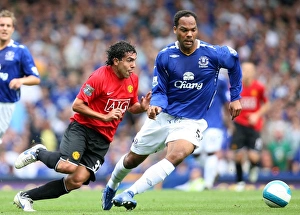 Joleon Lescott Gallery: Football - Everton v Manchester United Barclays Premier League - Goodison Park - 15 / 9 / 07