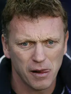 Football - Everton v Oldham Athletic FA Cup Third Round - Goodison Park - 07 / 08 - 5 / 1 / 08 Everton manager David Moyes during the match Mandatory Credit: Action Images /