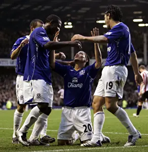 Football - Everton v Sunderland Barclays Premier League - Goodison Park - 24 / 11 / 07 Steven Pienaar