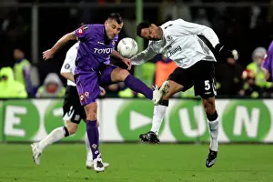2008 Prints: Football - Fiorentina v Everton UEFA Cup Fourth Round First Leg - Artemio Franchi Stadium