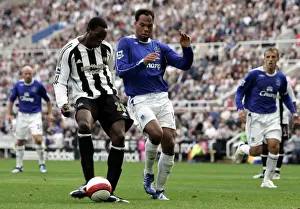 Joleon Lescott Prints: Football - Newcastle United v Everton FA Barclays Premiership - St James Park - 24 / 9 / 06 Newcastle s