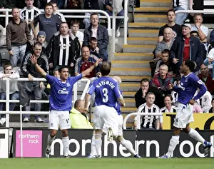 Football - Newcastle United v Everton FA Barclays Premiership - St James Park - 24 / 9 / 06 Evertons Ti