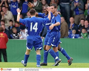 Football - Northern Ireland XI v Everton - Pre Season Friendly - Coleraine Showgrounds - 14 / 7 / 07 Kieran Agard