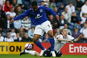 Joleon Lescott Prints: Football - Preston North End v Everton - Pre Season Friendly - Deepdale - 18 / 7 / 07 Evertons Joleon L