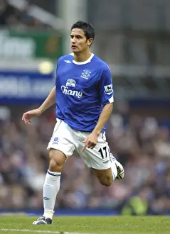 Full Length Prints: Football - Stock 06 / 07 - 11 / 11 / 06 Tim Cahill - Everton Mandatory Credit