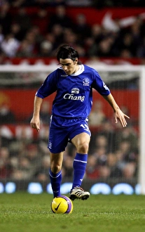 Manchester United v Everton Gallery: Football - Stock 06 / 07 - 29 / 11 / 06 Nuno Valente - Everton Mandatory Credit